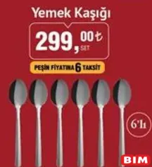 HİSAR YEMEK KAŞIĞI 6'LI